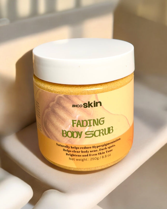 Fading body scrub