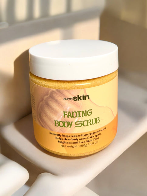 Fading body scrub