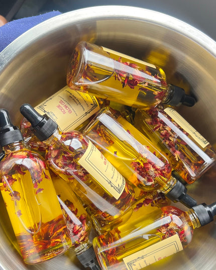 Rose glow oil