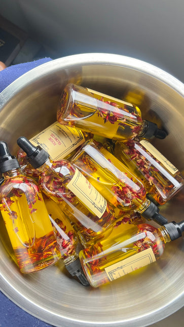 Rose glow oil