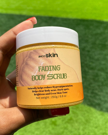 Fading body scrub