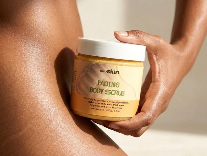 <h1>Fading Body Scrub</h1>
