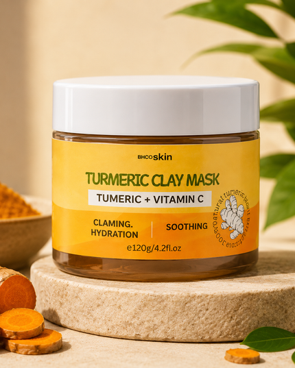 Tumeric clay mask
