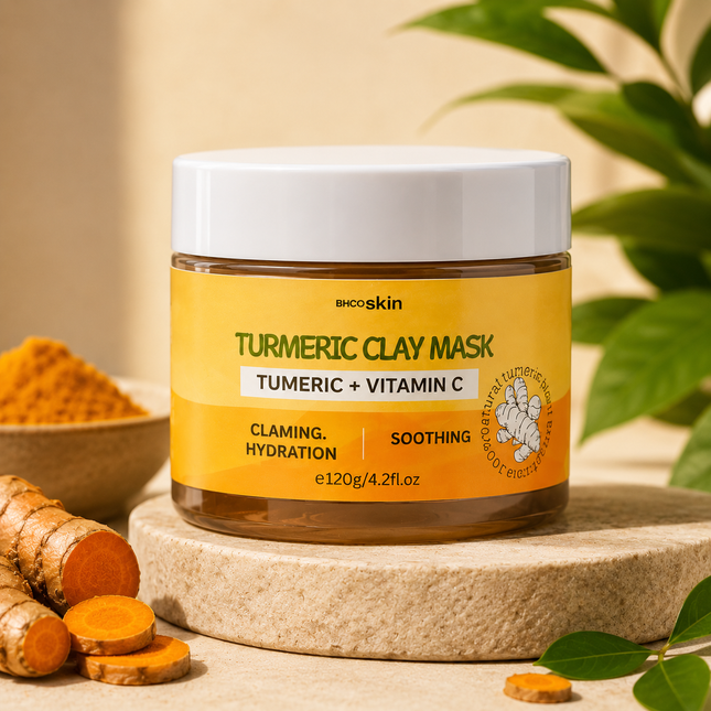 Tumeric clay mask