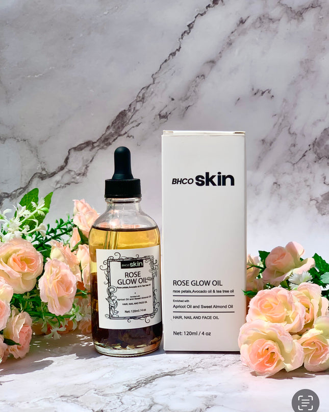 Rose glow oil